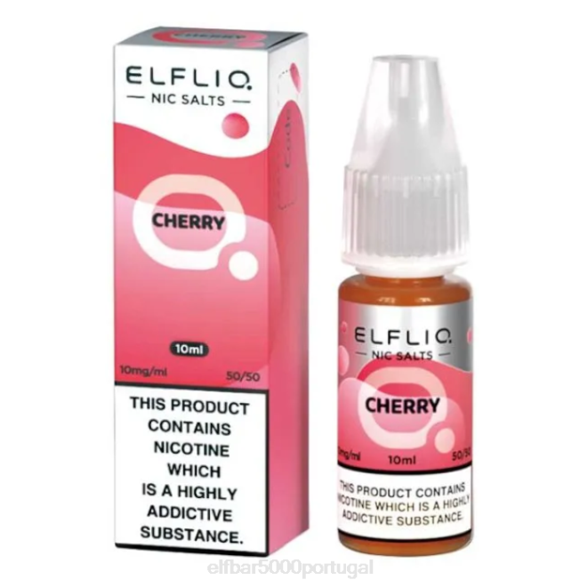 sais elfbar elfliq nic - cereja - 10ml-20 mg/ml | ELF BAR Preço J8BD200