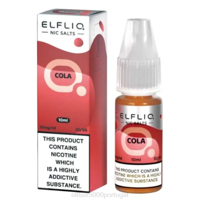 sais elfbar elfliq nic - cola - 10ml-10 mg/ml | ELF BAR Comprar J8BD194