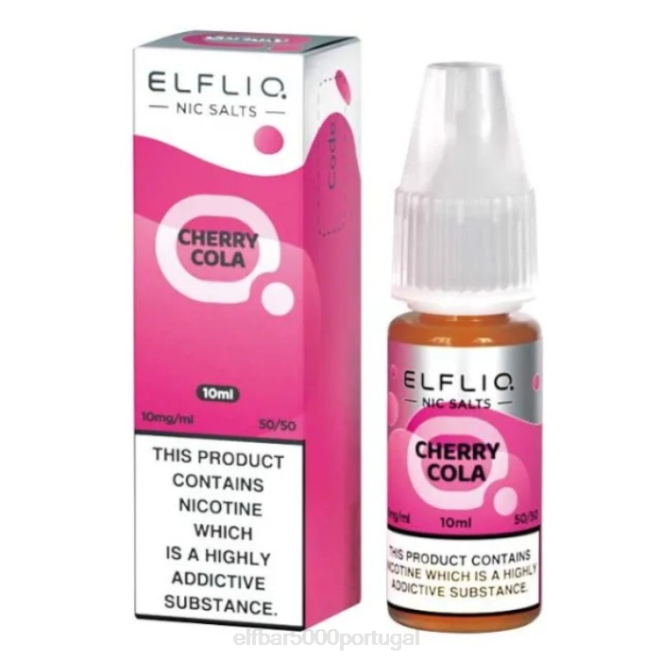 sais elfbar elfliq nic - cola de cereja - 10ml-10 mg/ml | ELF BAR Loja Oficial J8BD196