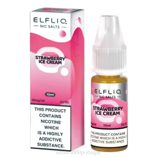 sais elfbar elfliq nic - morango snoow - 10ml-20 mg/ml | ELFBAR Portugal J8BD183