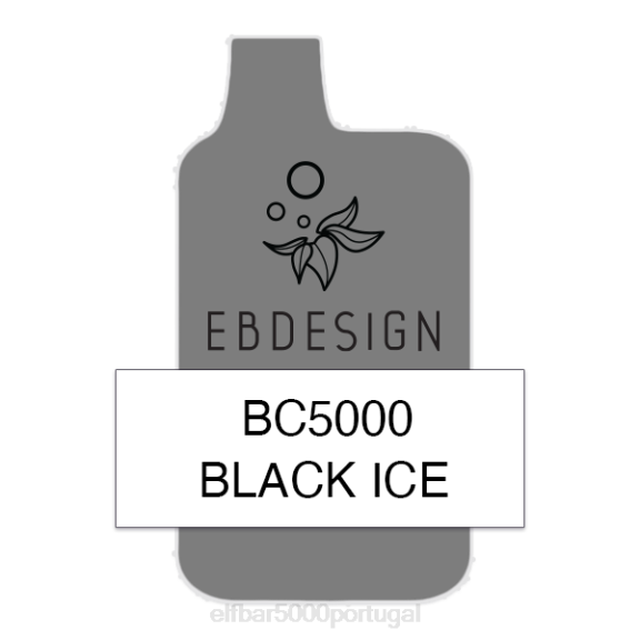 ELFBAR consumidor black ice 5000 - único LJ2H56 | ELF BAR Preço