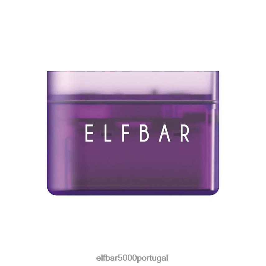 ELFBAR dispositivo de bateria de pod pré-preenchido lowit roxo 44FF8Z100 | ELF BAR 10000 Sabores