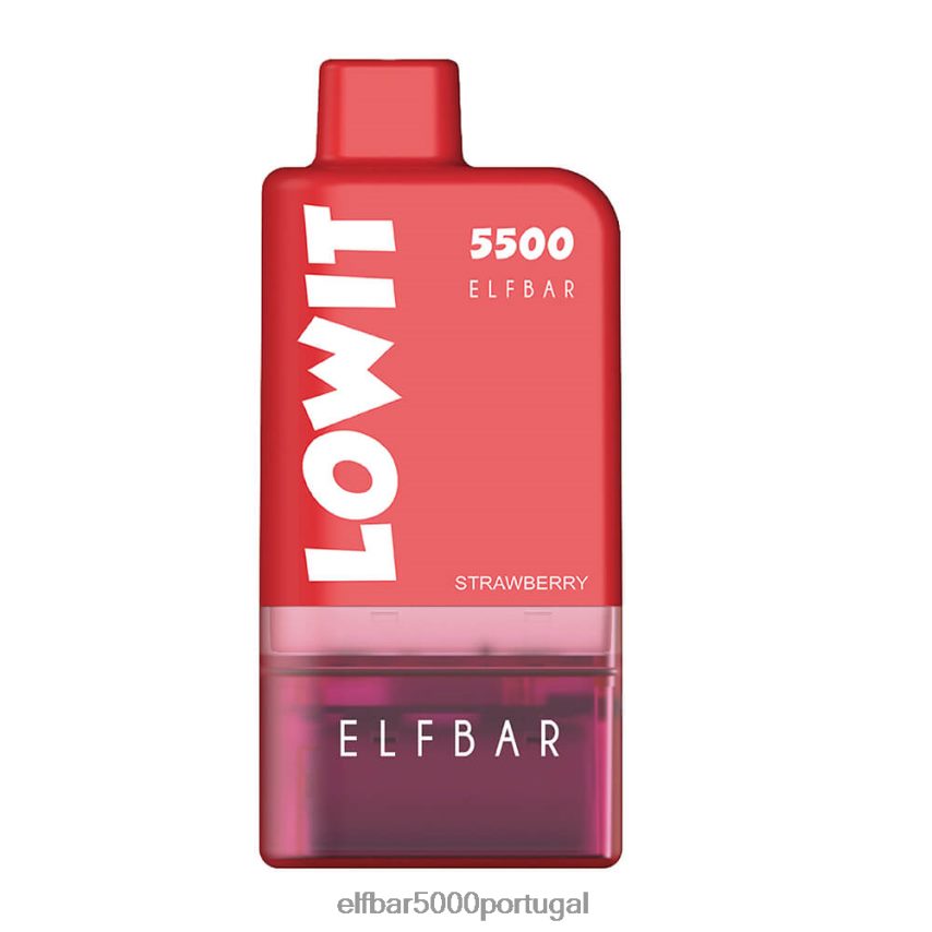 ELFBAR kit de pod pré-preenchido lowit 5500 2%nic gelo de morango 44FF8Z125 | ELFBAR Loja