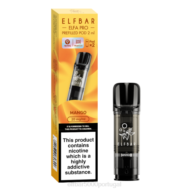 elfbar elfa pro cápsulas pré-cheias - 20 mg - 2 unidades | ELF BAR 5000 Preço J8BD87 manga