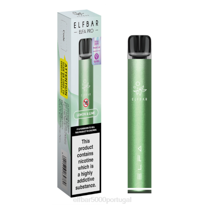 kit elfbar elfa pro pod - recarregável | ELFBAR Onde Comprar J8BD76 verde crepúsculo + vagem pré-cheia de limão e lima