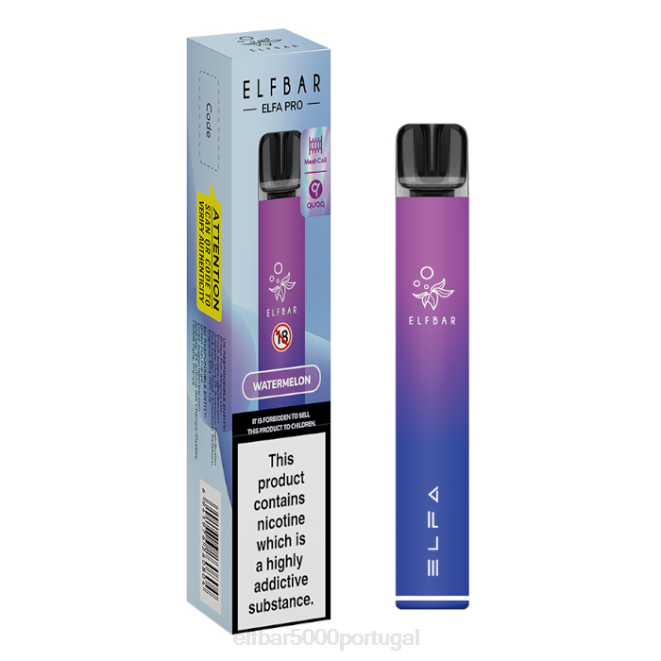 kit elfbar elfa pro pod - recarregável | ELF BAR 1500 Portugal J8BD67 aurora roxa + vagem pré-cheia de melancia