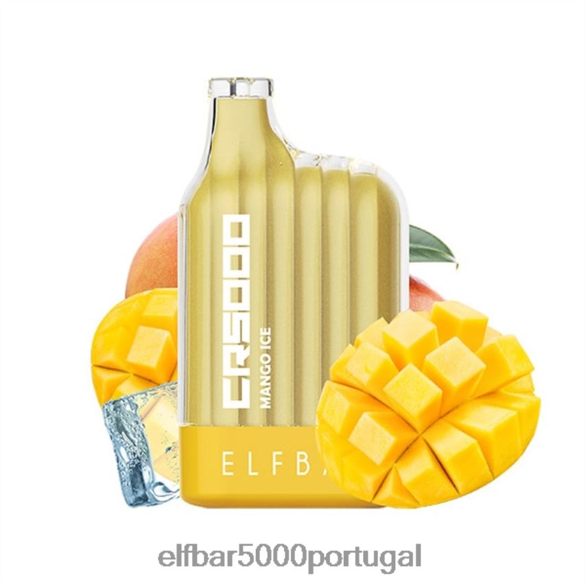 ELFBAR cr5000 vape descartável 5000 baforadas gelo de manga 44FF8Z30 | ELF BAR 600 Portugal