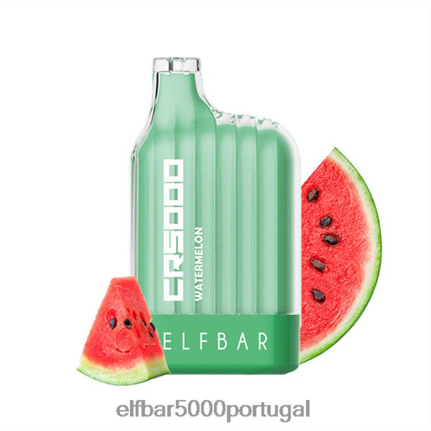 ELFBAR cr5000 vape descartável 5000 baforadas melancia 44FF8Z27 | ELF BAR 4000 Portugal