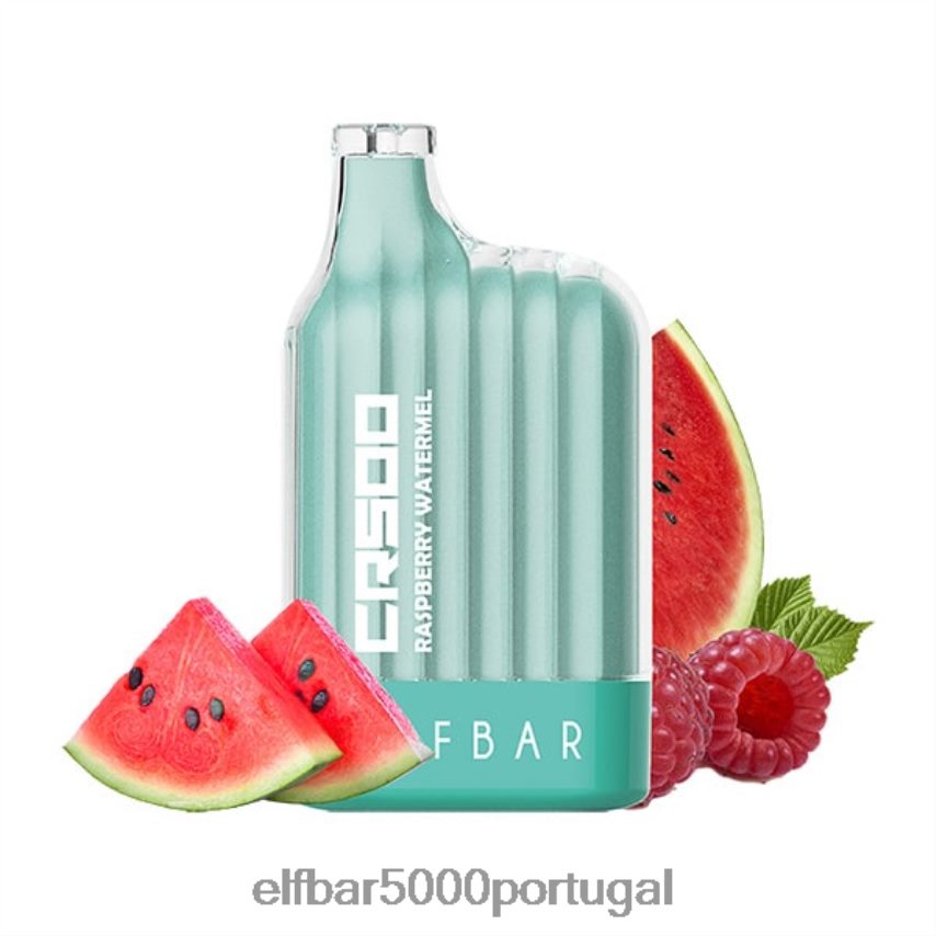 ELFBAR cr5000 vape descartável 5000 baforadas melancia de framboesa 44FF8Z28 | ELF BAR 10000 Sabores