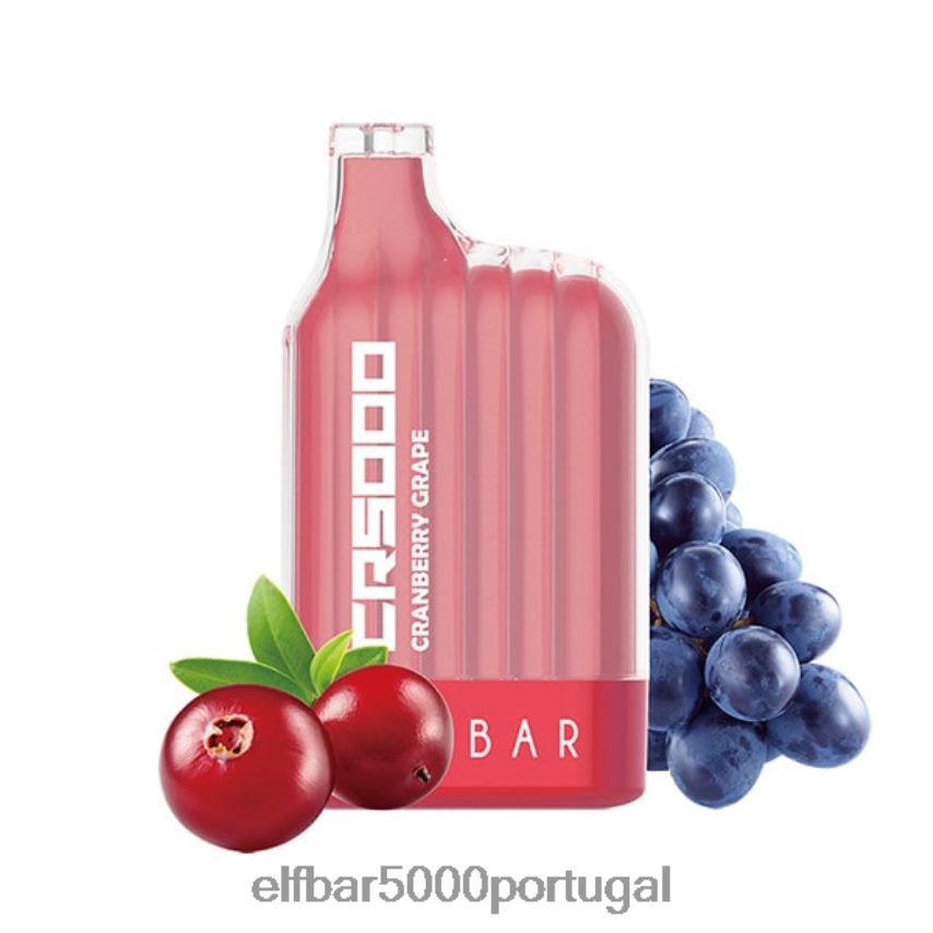 ELFBAR cr5000 vape descartável 5000 baforadas uva amora 44FF8Z26 | ELF BAR 2000 Portugal