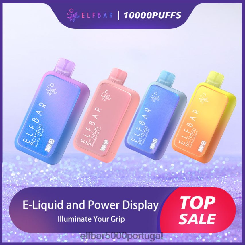 ELFBAR melhor sabor vape descartável bc10000 venda superior gelo azul 44FF8Z10 | ELF BAR 10000 Sabores